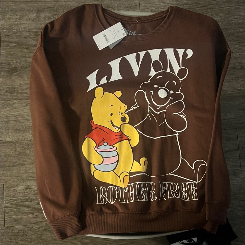 Disney Chocolate Brown Sweatshirt